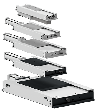 Low profile LP1 slide height is 70mm, LP2 is 85mm